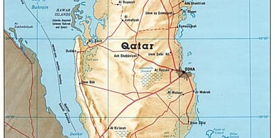 Шинэ үйлдвэрийн газар катар газрын зураг